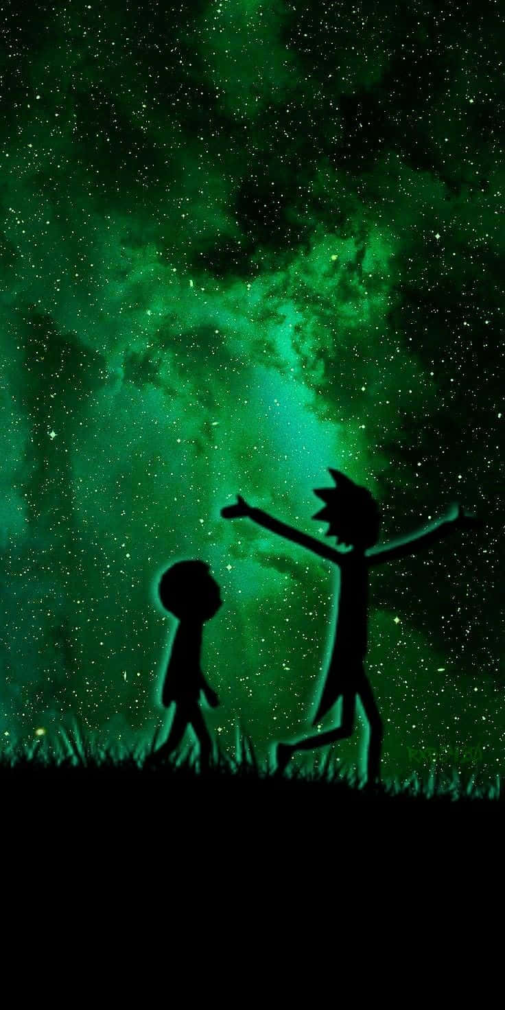 Caption: Evil Morty Takes Control Wallpaper