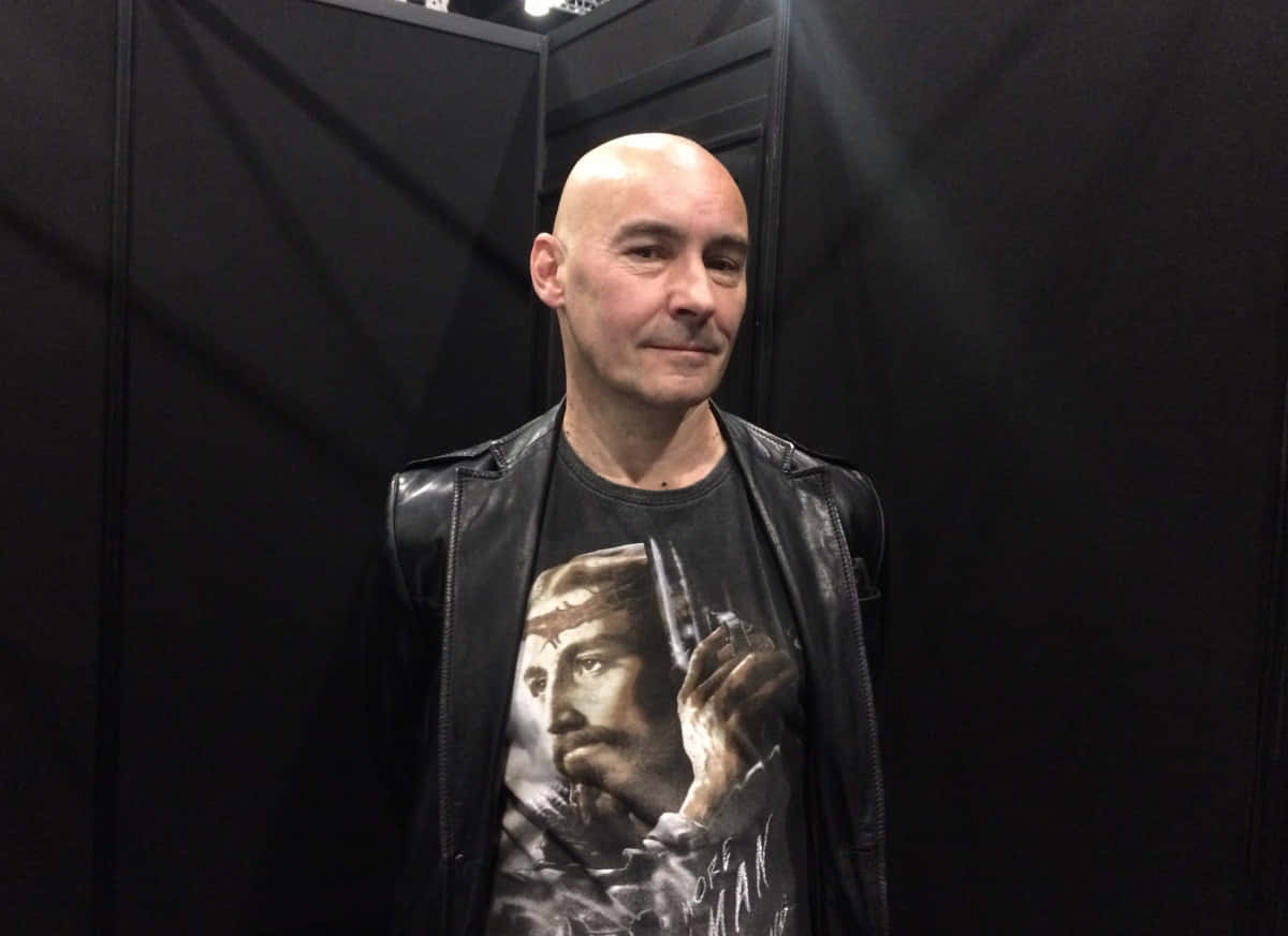 Caption: Grant Morrison, Renowned Comic Book Writer Wallpaper