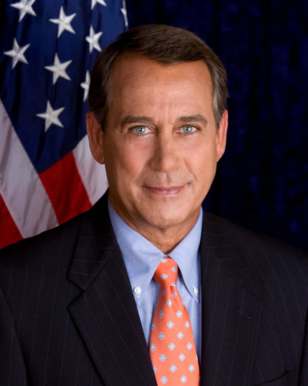 Caption: John Boehner In A Formal Portrait Wallpaper