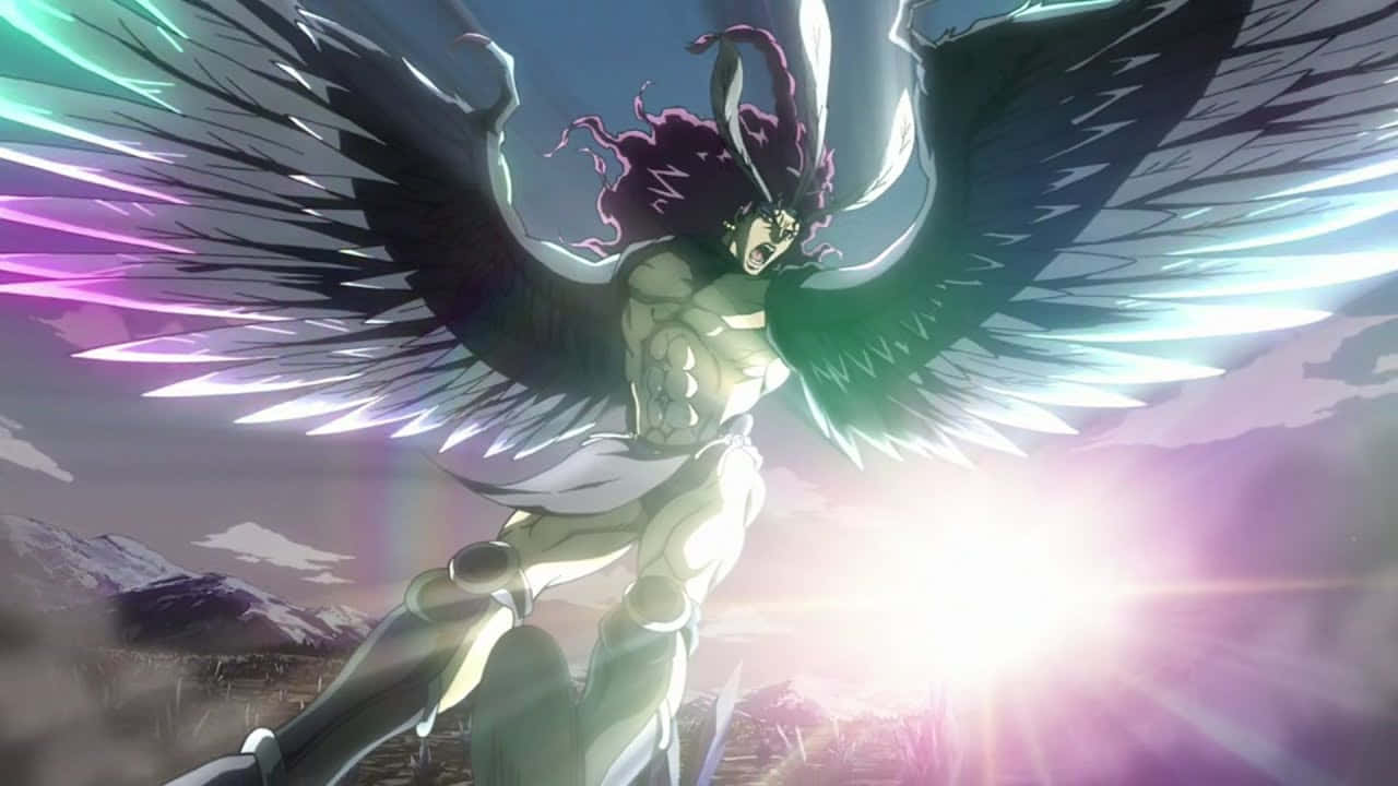 Caption: Kars, The Ultimate Lifeform, In Jojo's Bizarre Adventure Wallpaper