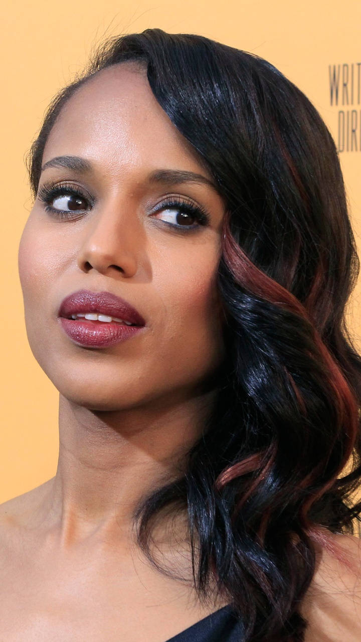 Caption: Kerry Washington At The Peeples Premiere Wallpaper