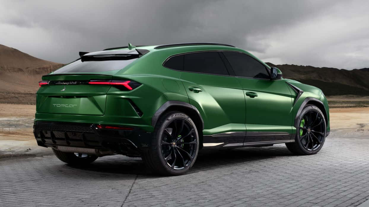 Caption: Lamborghini Urus - Unleashing The Power Of Luxury Wallpaper