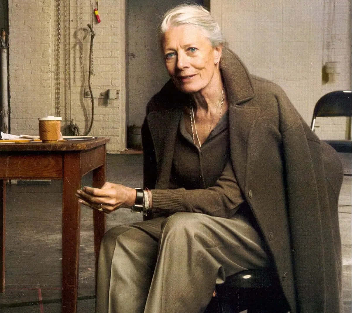 Caption: Legendary Actress Vanessa Redgrave In Her Prime Wallpaper