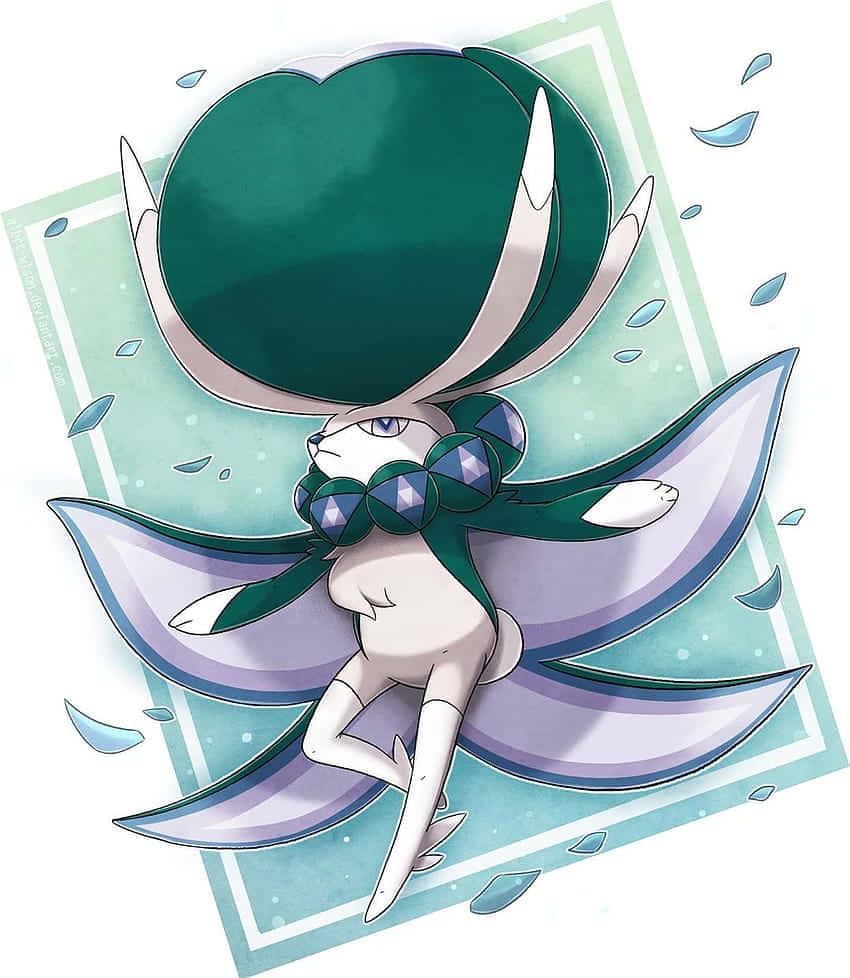 Caption: Majestic Calyrex From The Pokemon Series Wallpaper