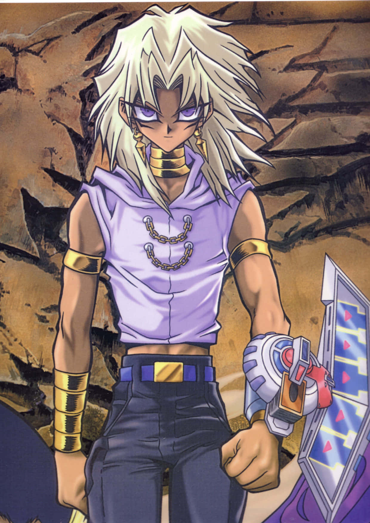 Caption: Marik Ishtar, Cunning Strategist Wallpaper