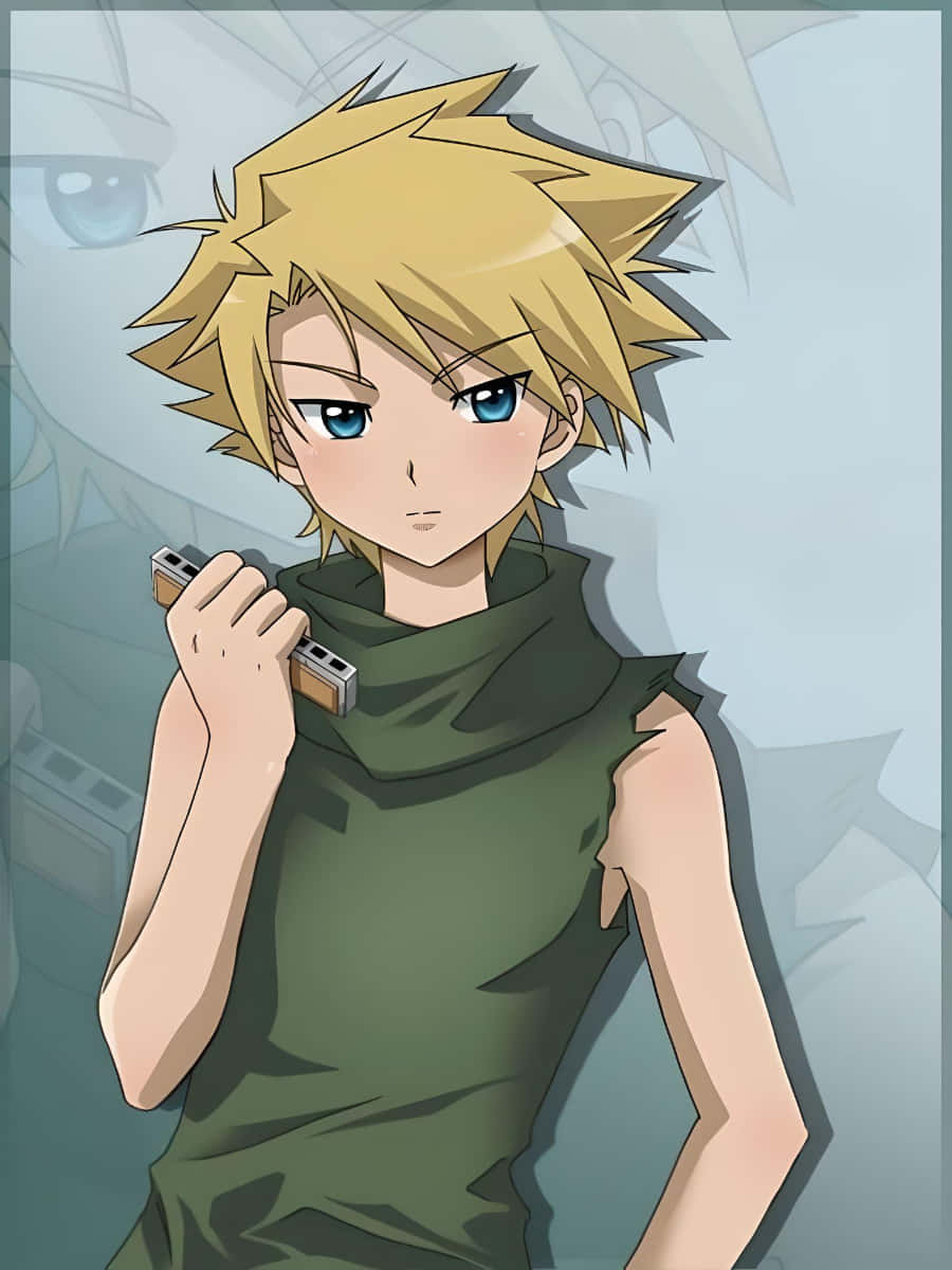 Caption: Matt Ishida From Digimon Adventure In A Thoughtful Pose. Wallpaper