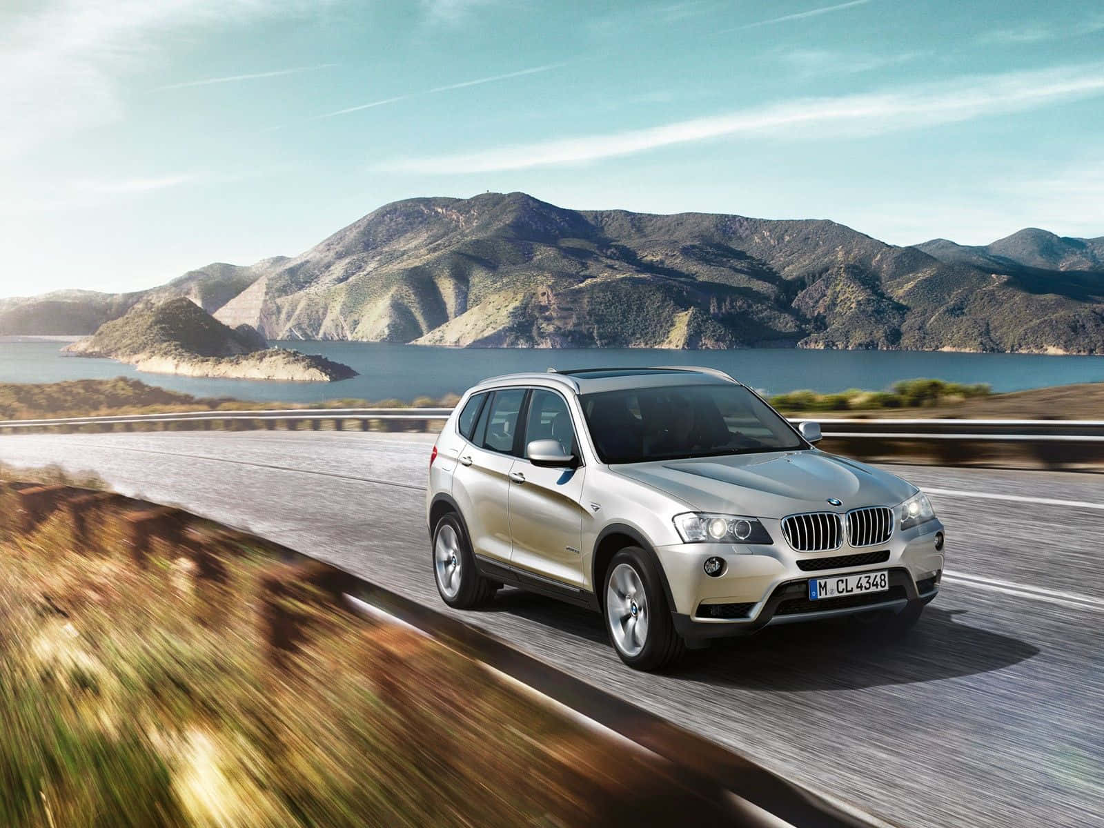 Caption: Powerful Bmw X3 In Action Wallpaper