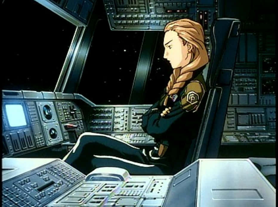 Caption: Sally Po In Gundam Wing Anime Wallpaper