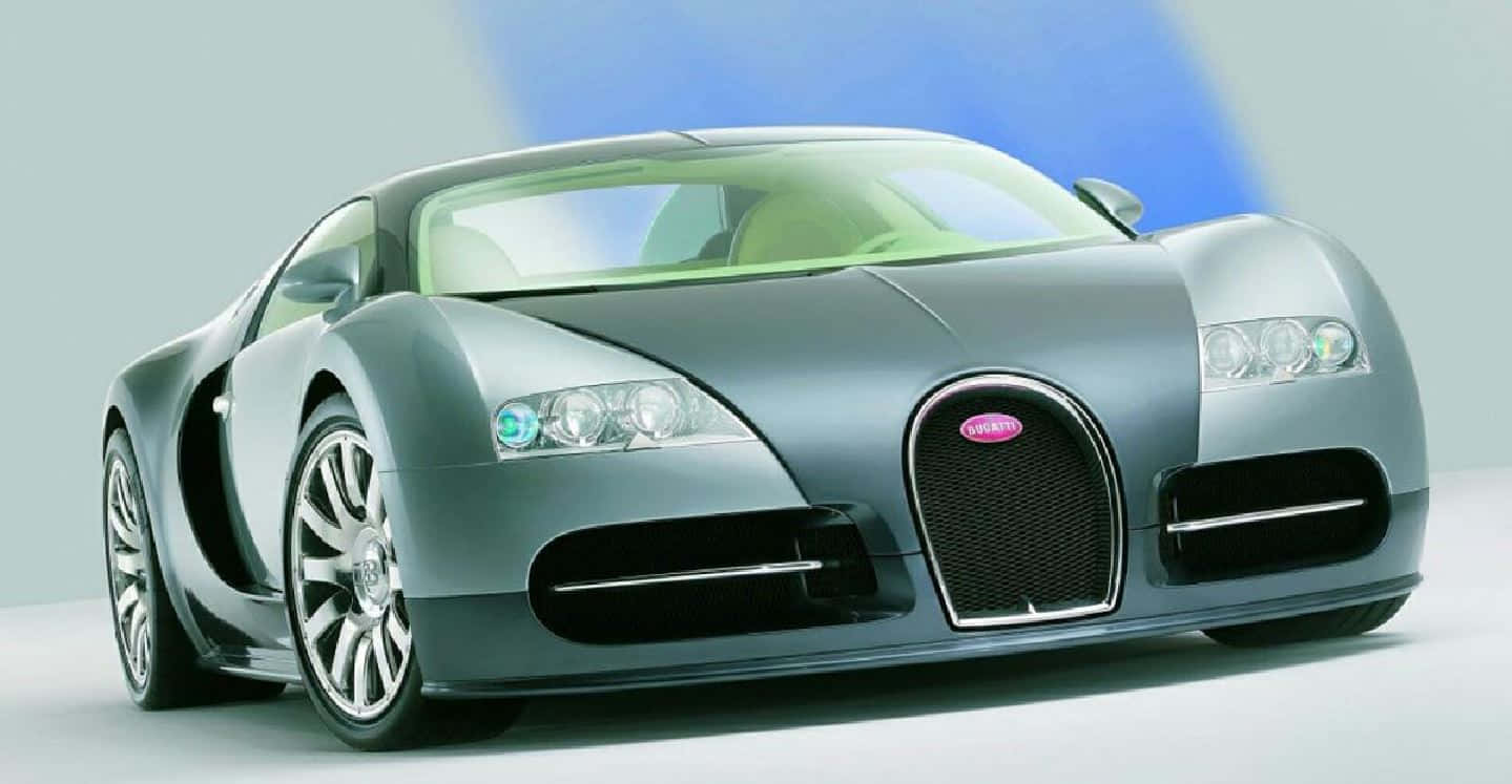 Caption: Stunning Bugatti Veyron In Motion Wallpaper