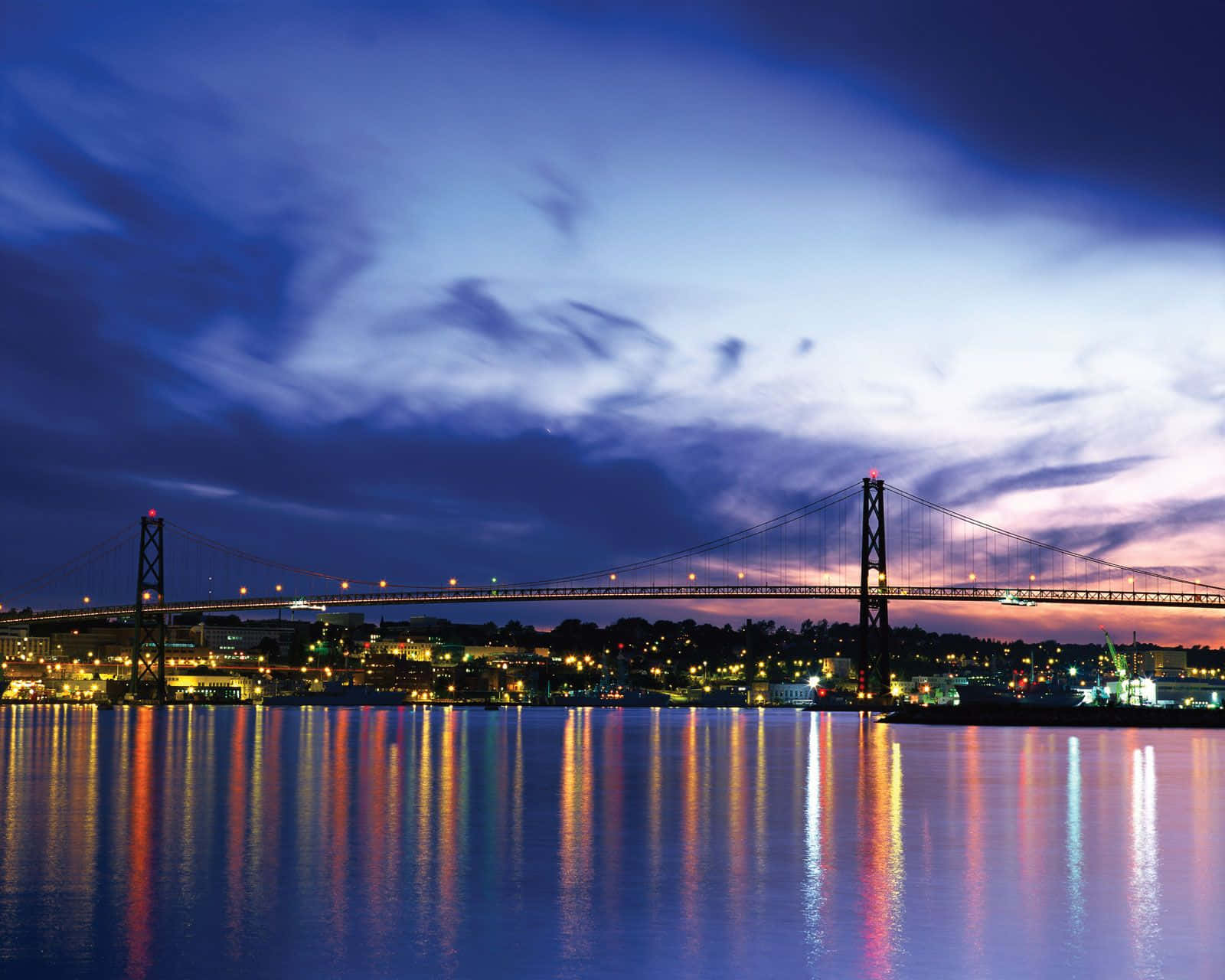 Caption: Stunning Panorama Of Halifax, Nova Scotia Wallpaper