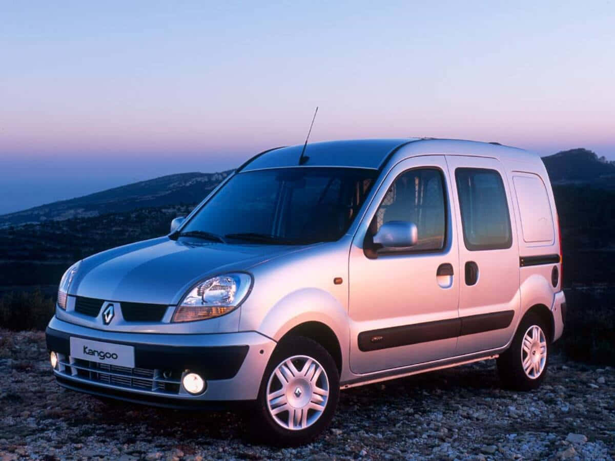 Caption: Stylish Renault Kangoo On The Road Wallpaper