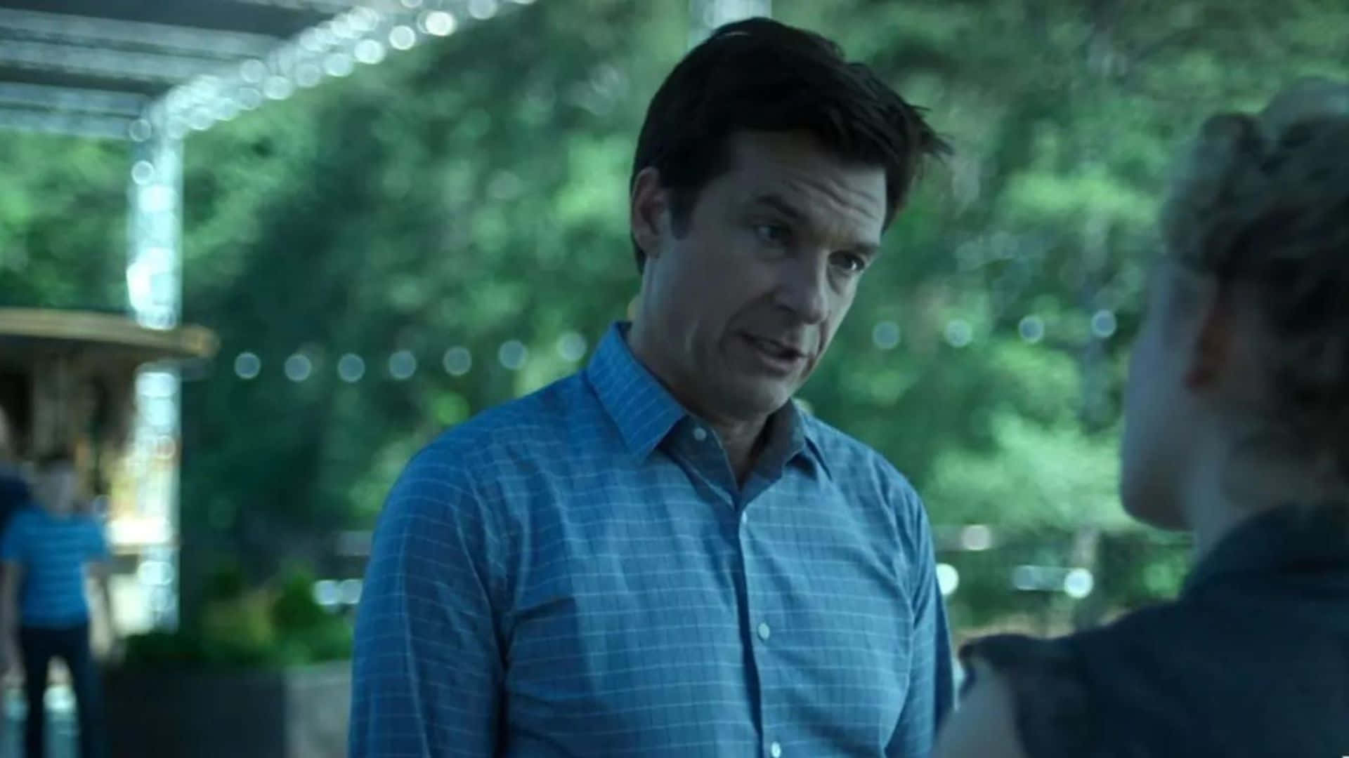 Caption: The Byrde Family In Ozark's Intense Scene Wallpaper