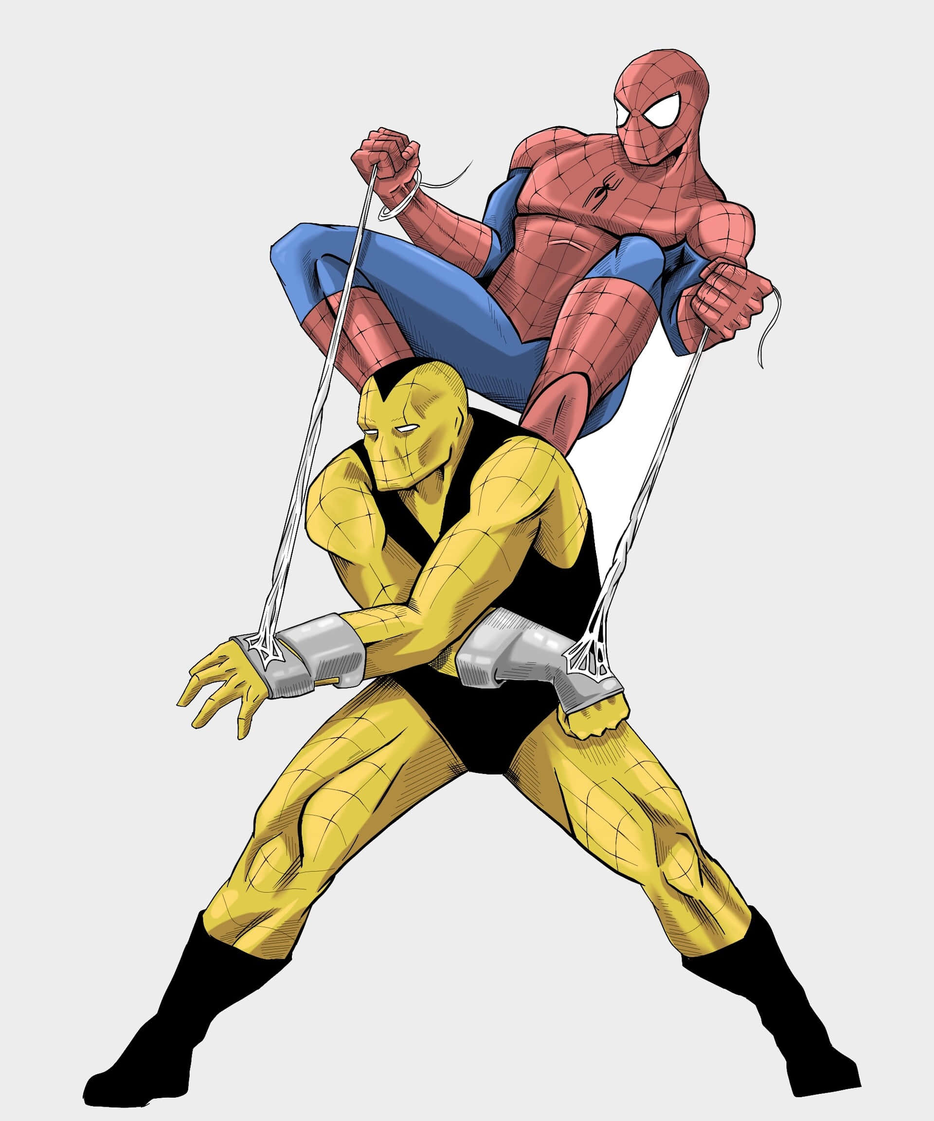 Caption: The Shocker Superhero In Action Wallpaper