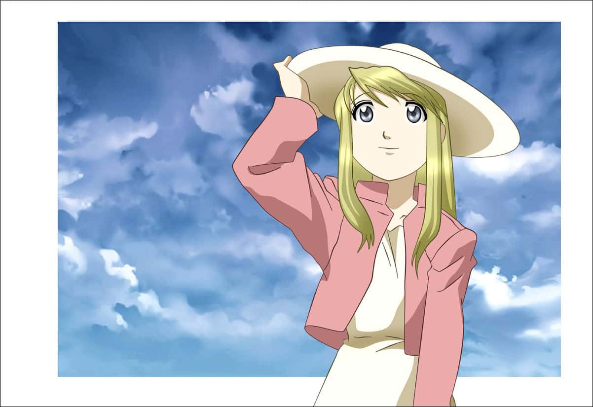 Caption: Winry Rockbell, Fullmetal Alchemist Enthusiast Wallpaper