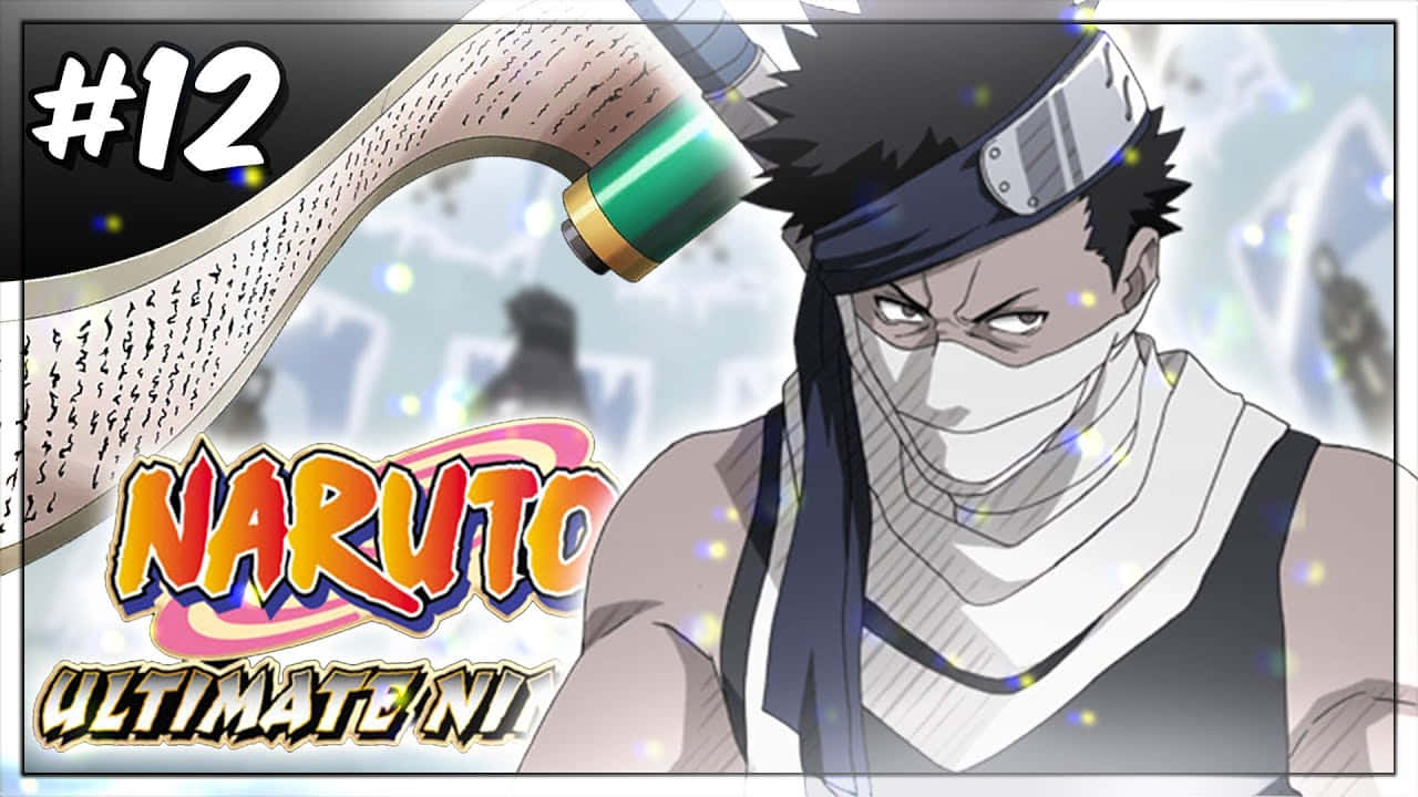 Caption: Zabuza Momochi Wielding His Executioner's Blade In An Intense Battle Wallpaper