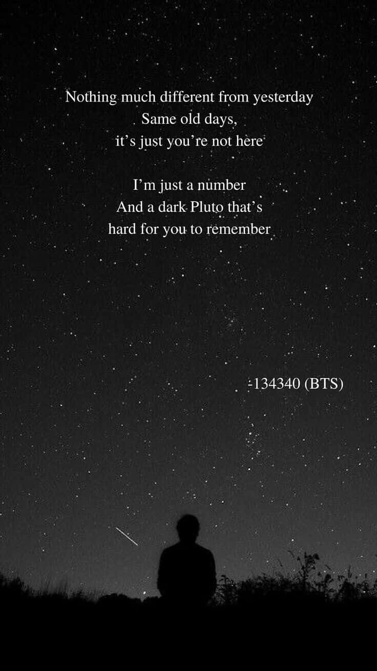 Captivating Bts Lyrics Wallpaper Wallpaper