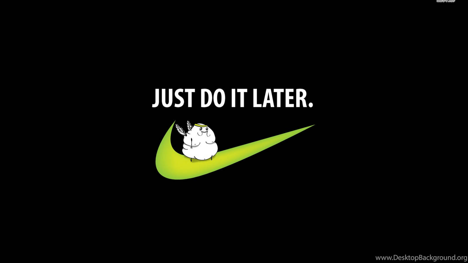 Captivating Cartoon Nike Theme Wallpaper