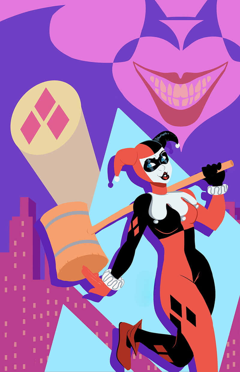 Captivating Classic Harley Quinn Wallpaper