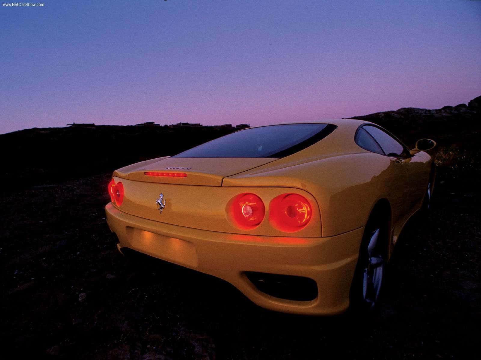 Captivating Ferrari 360 Modena In Its Full Glory Wallpaper