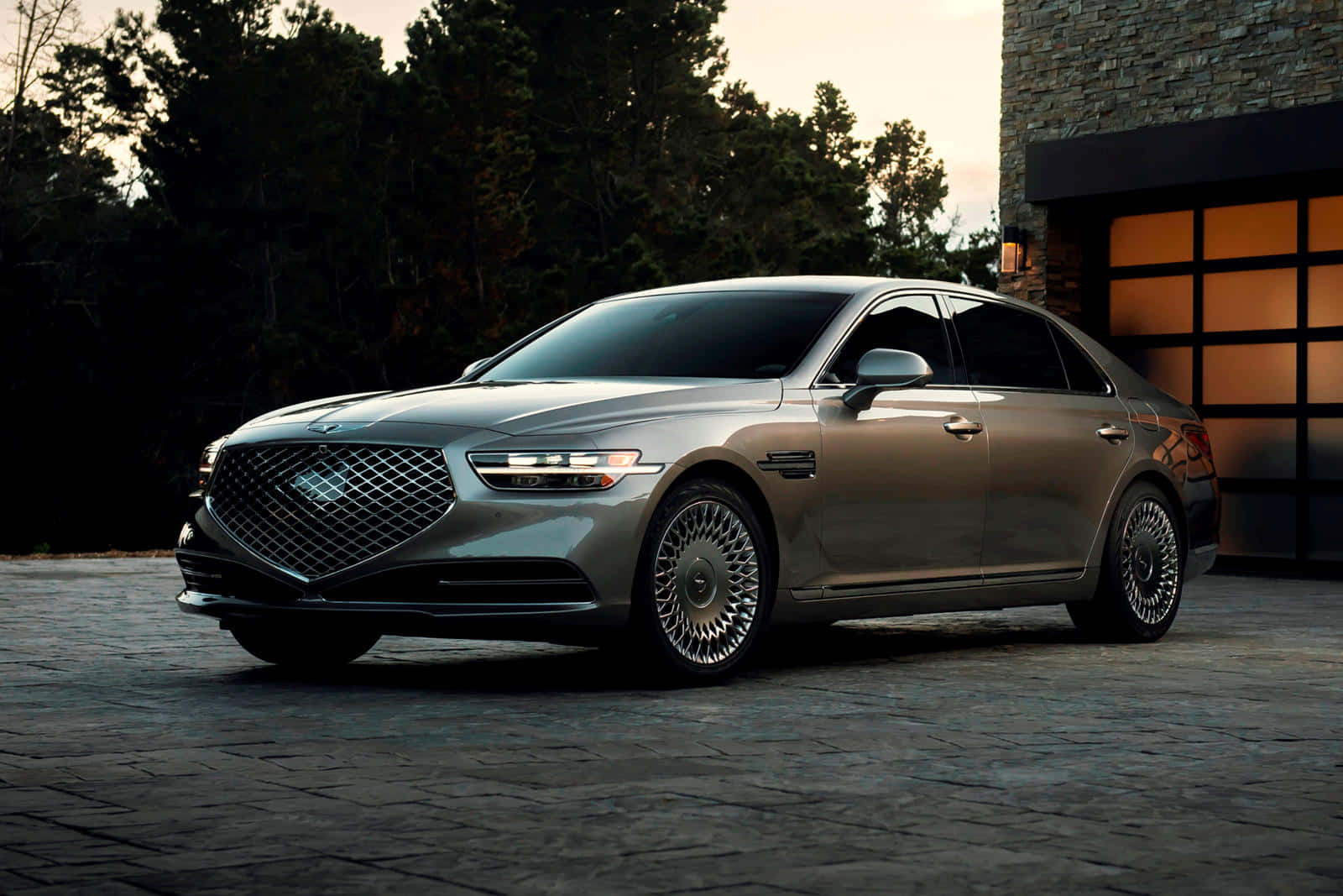 Captivating Genesis G90 Luxury Sedan Wallpaper