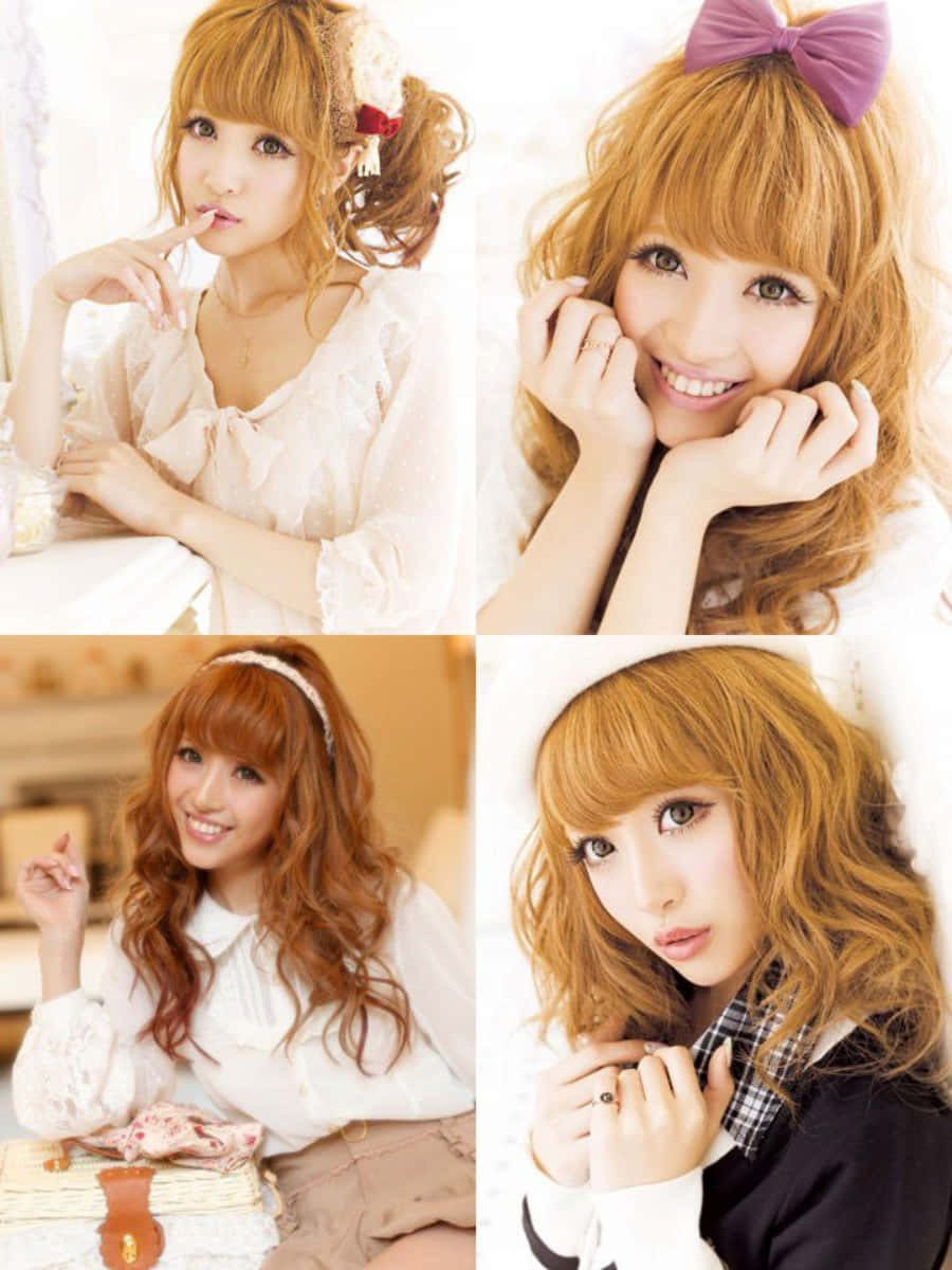 Captivating Gyaru Fashion Wallpaper