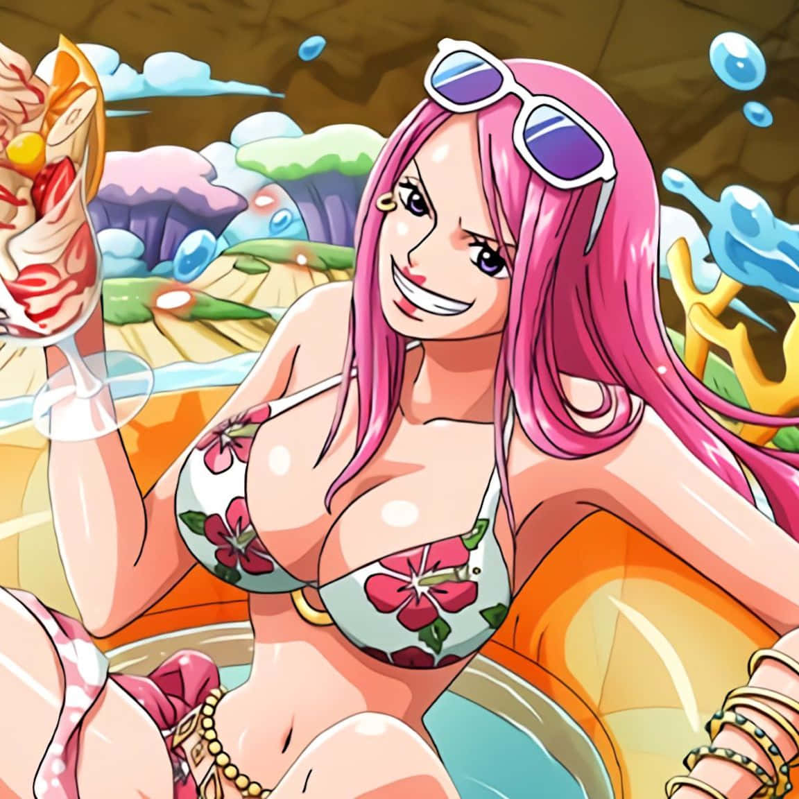 Captivating Jewelry Bonney Portrait Wallpaper