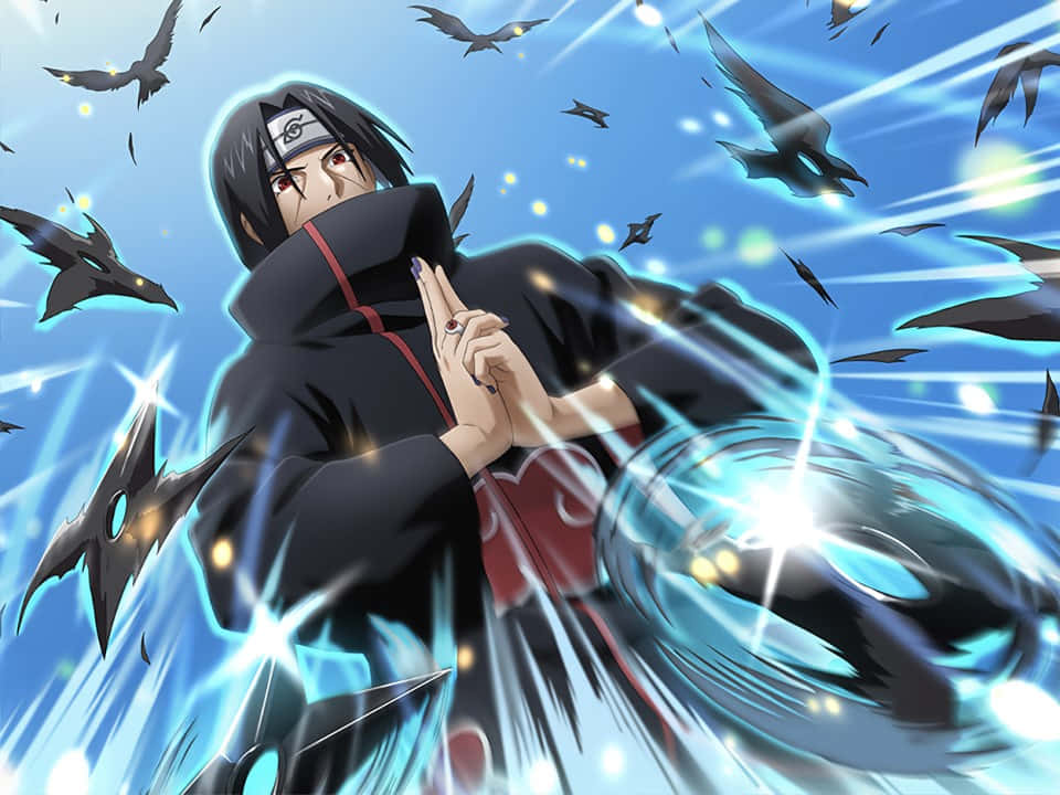 Captivating Jutsu In Action Wallpaper