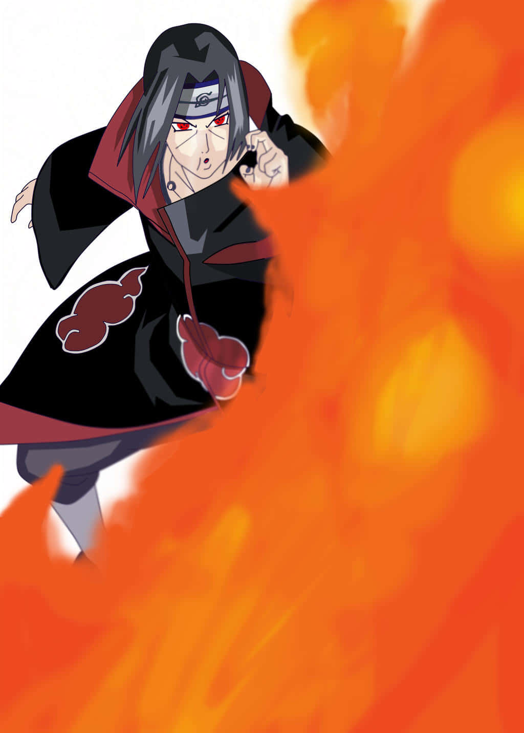 Captivating Jutsu In Action Wallpaper