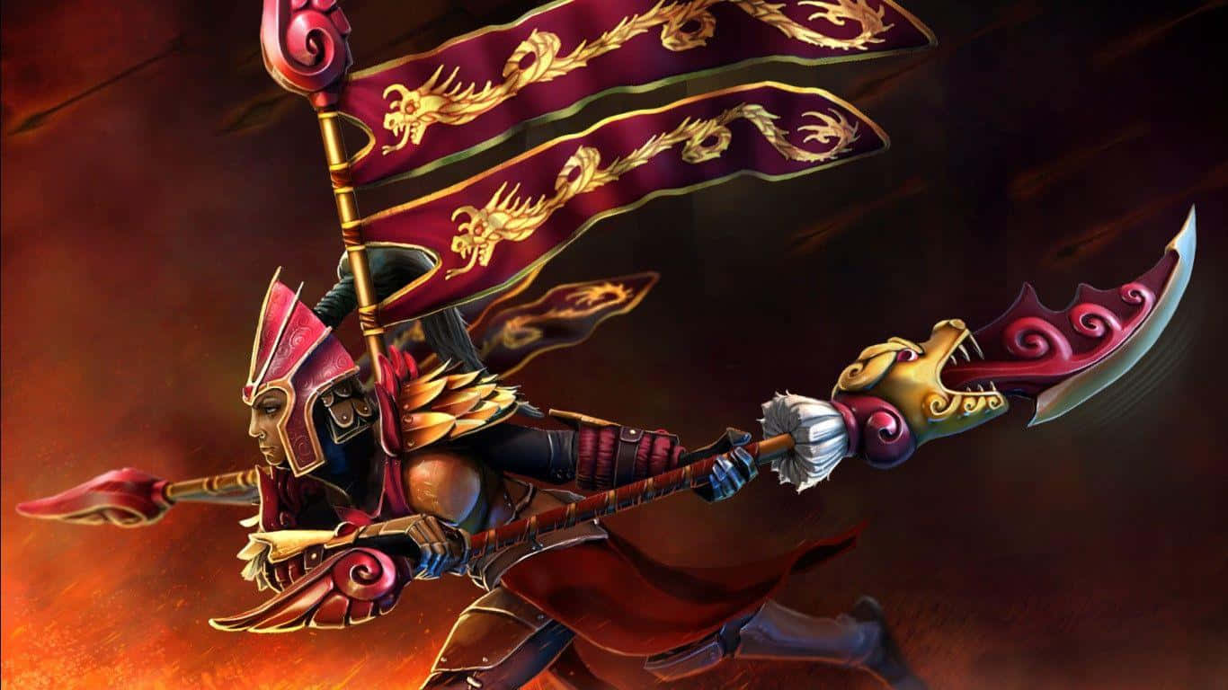 Captivating Legion Commander Wallpaper Wallpaper