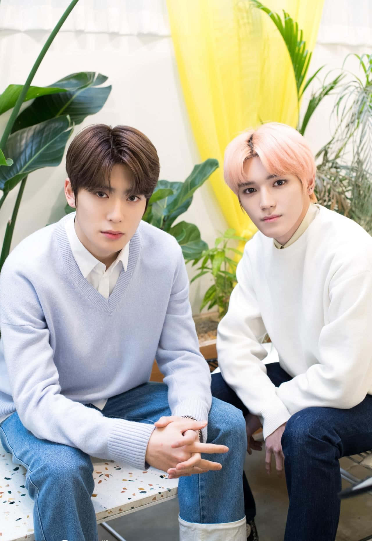 Captivating Moments With Nct Jaehyun And Taeyong Wallpaper