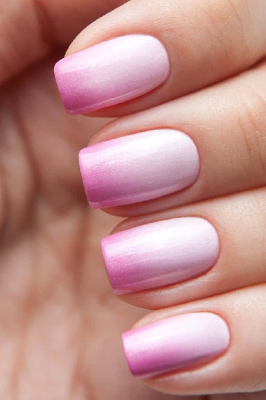 Captivating Pink Nail Art Design Wallpaper