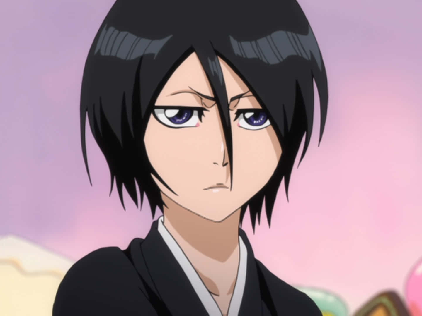 Captivating Rukia Kuchiki From The Anime Series, Bleach Wallpaper