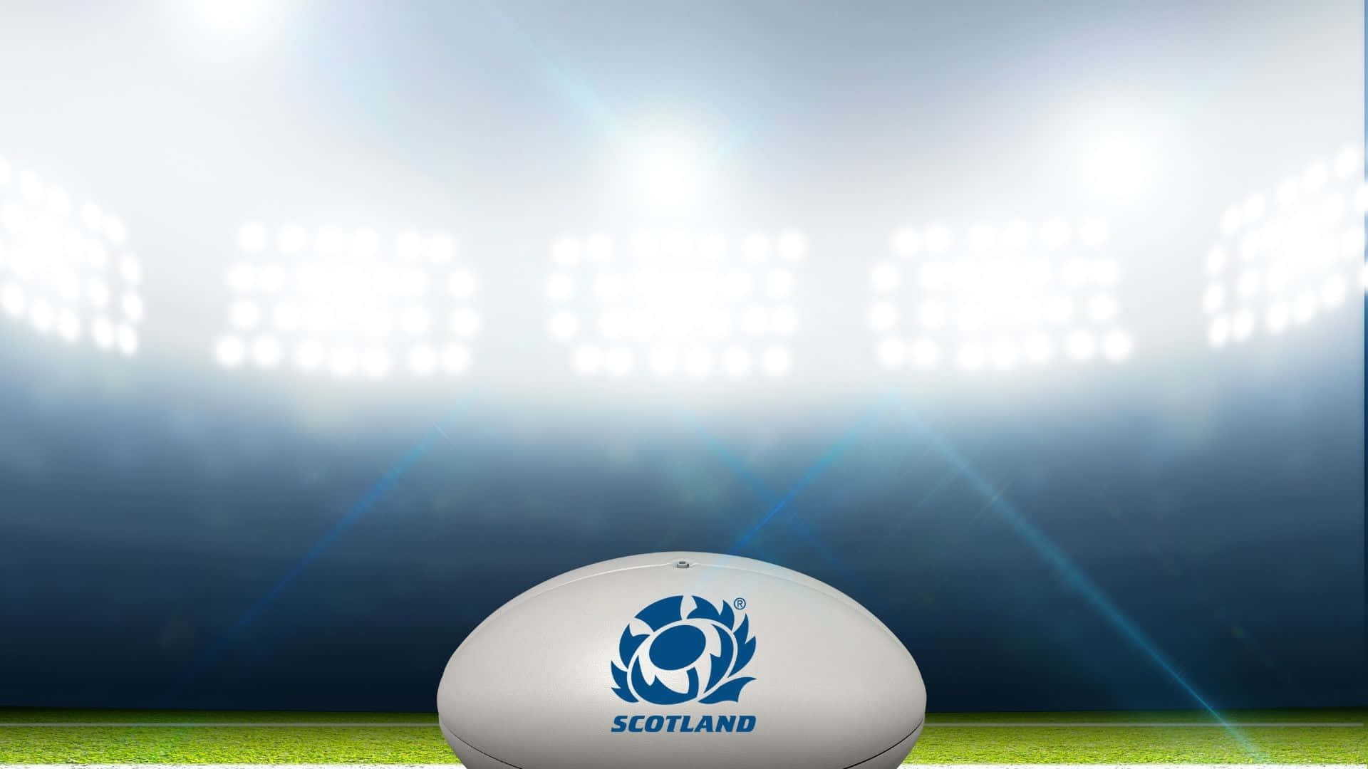 Captivating Scotland Rugby Team In Action Wallpaper