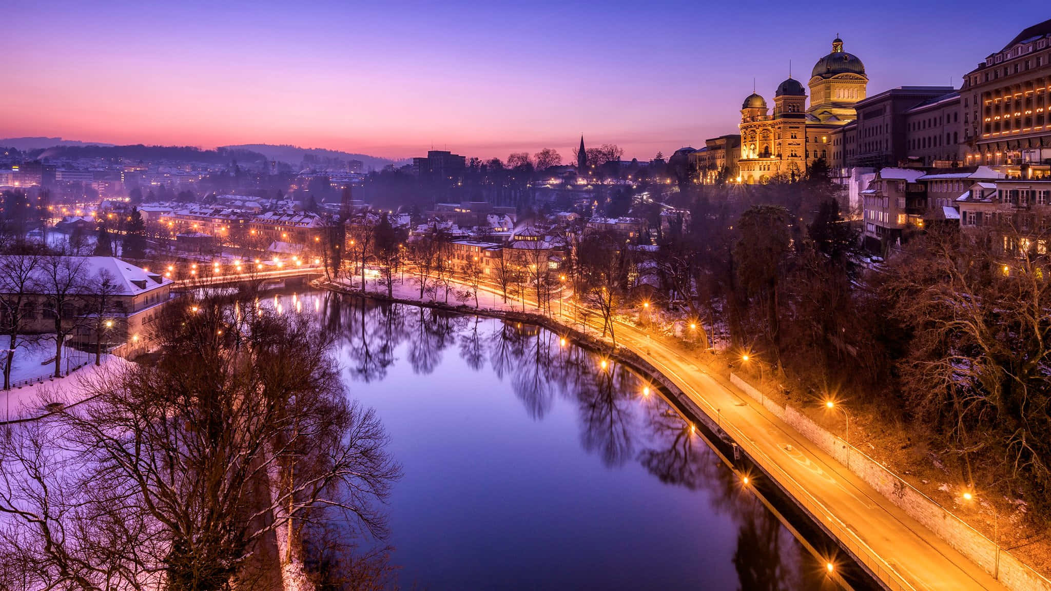 Captivating View Of Bern, Switzerland Wallpaper