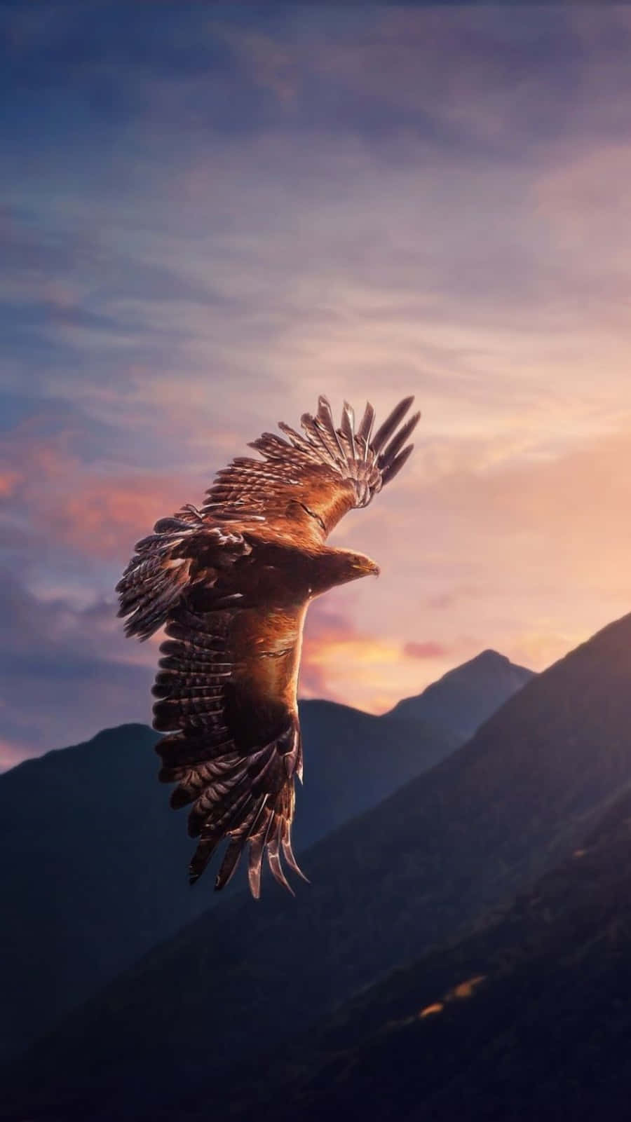 Capture The Beauty Of An Eagle With This Iphone Wallpaper