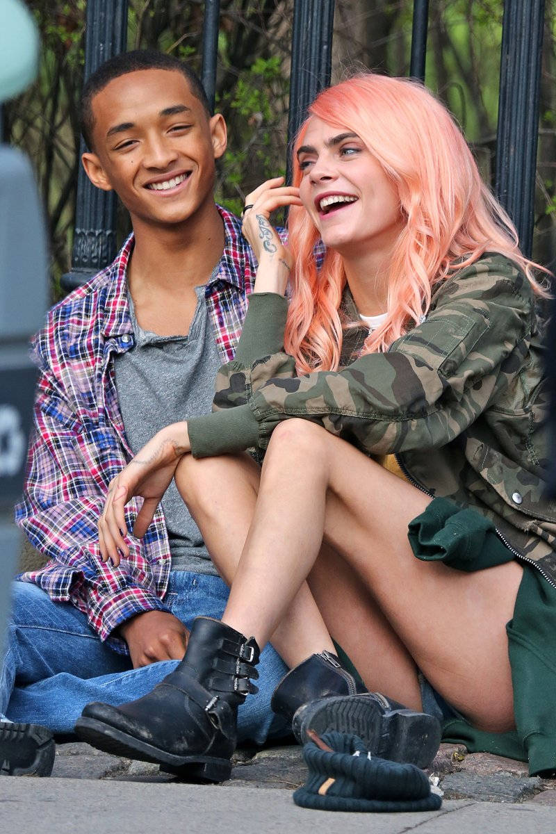 Cara Delevingne With Jaden Smith Wallpaper