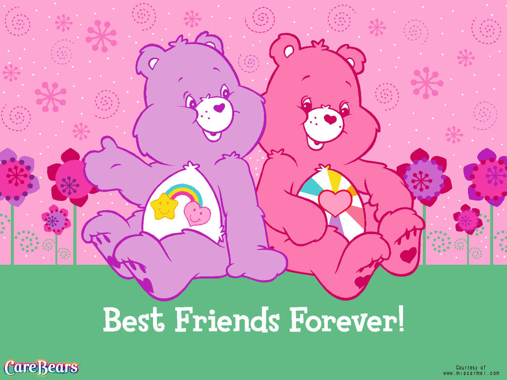 Care Bares Best Friends Forever Wallpaper