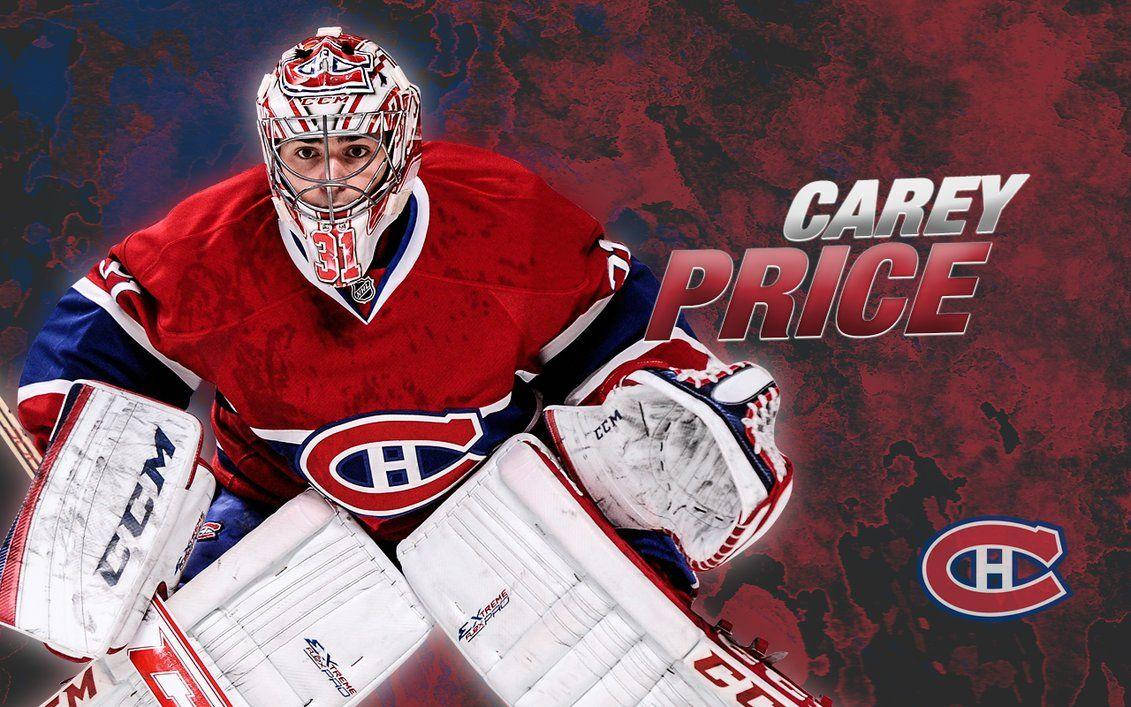 Carey Price Nhl Ice Hockey Poster Art Wallpaper