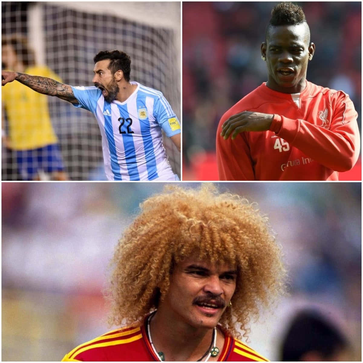 Carlos Valderrama And Player Wallpaper