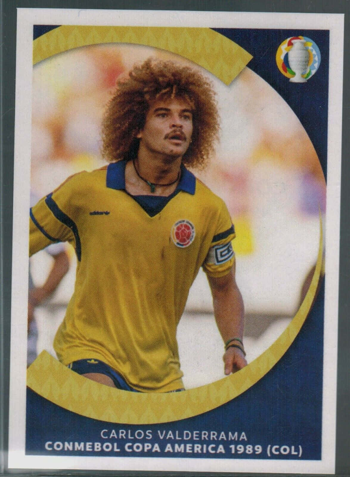 Carlos Valderrama Football Player Card Wallpaper