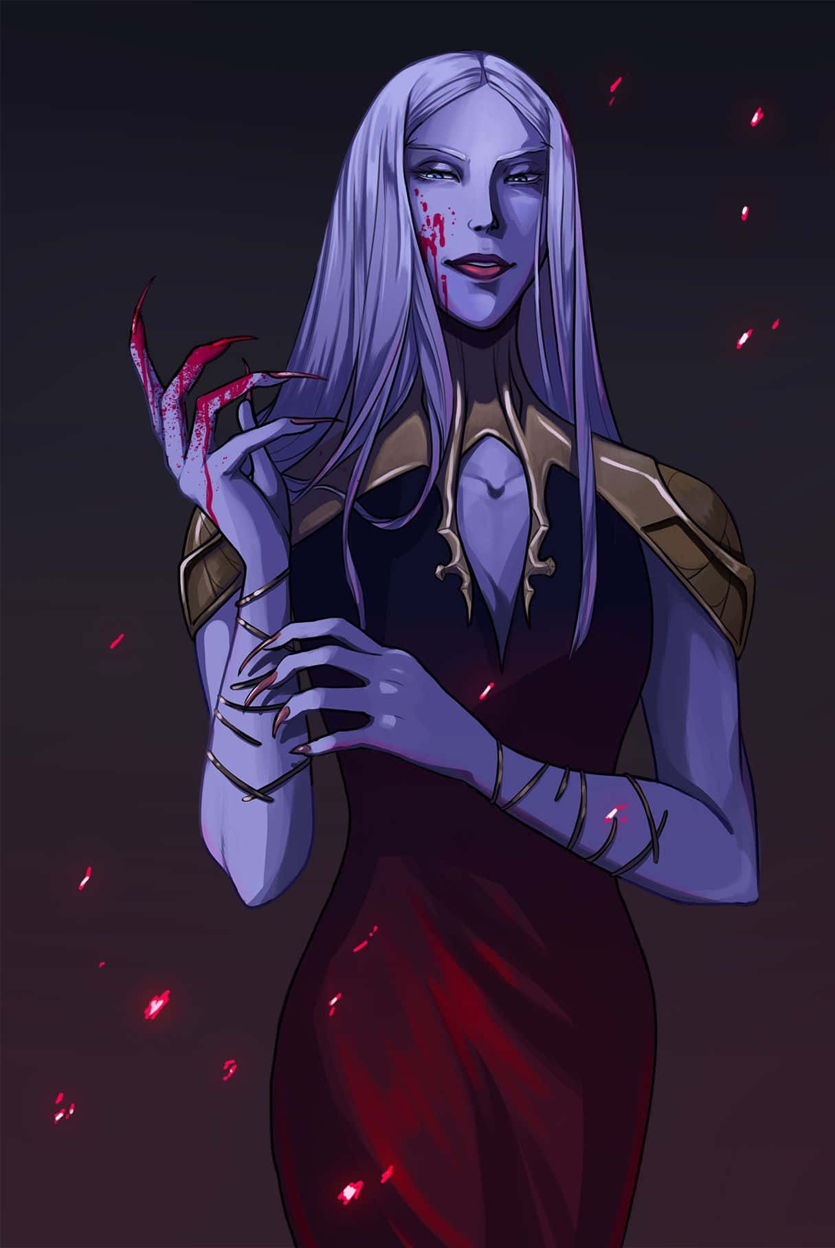 Carmilla Castlevania Artwork Wallpaper