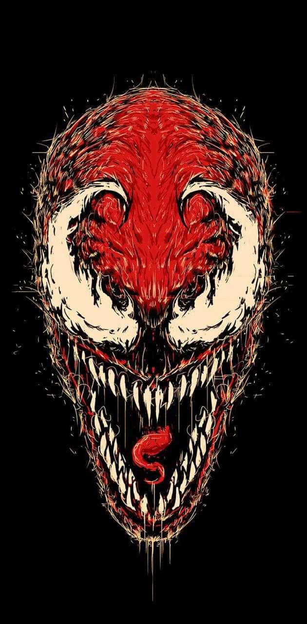 Carnage - A Ruthless, Unstoppable Force Of Destruction Wallpaper