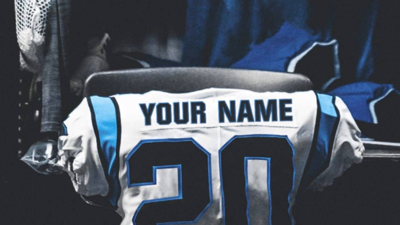 Carolina Panthers Custom Uniform Wallpaper