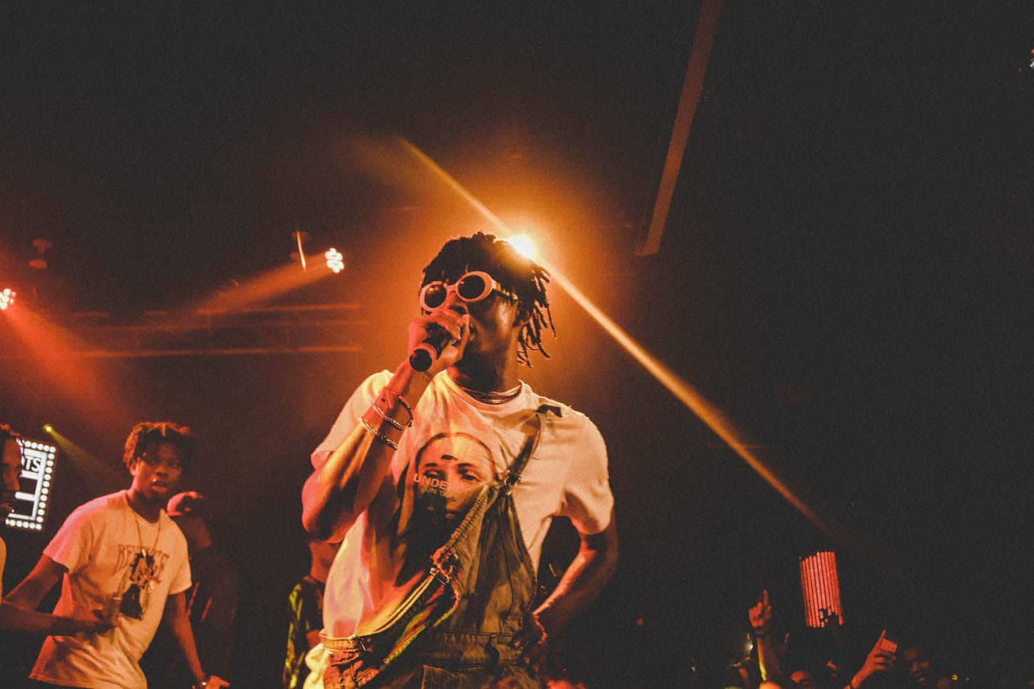 Carti Pfp With Warm Lighting Wallpaper