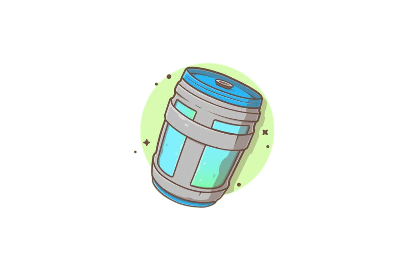 Cartoon Chug Jug Illustration Wallpaper