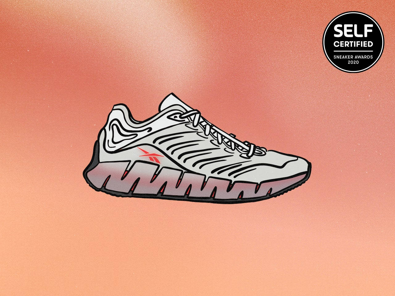 Cartoon Sneaker Reebok Zig Kinetica Wallpaper