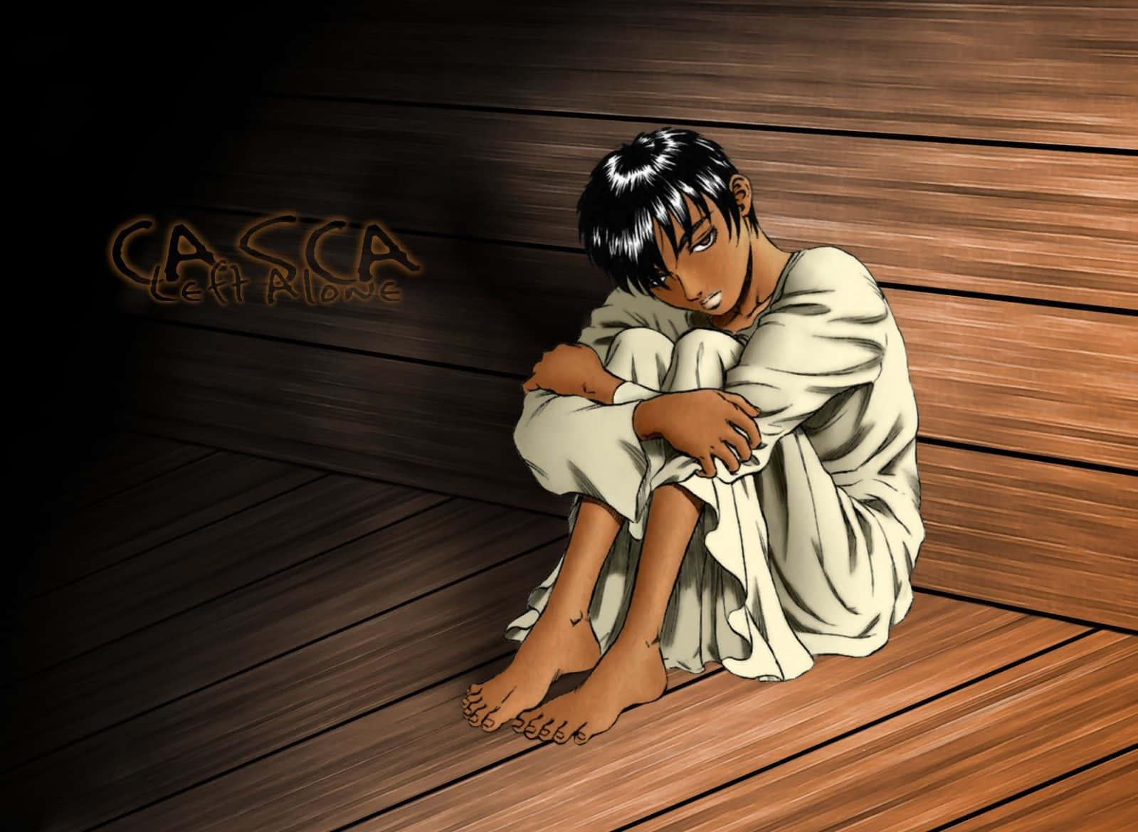 Casca - The Exceptional Warrior Of The Berserk Series Wallpaper