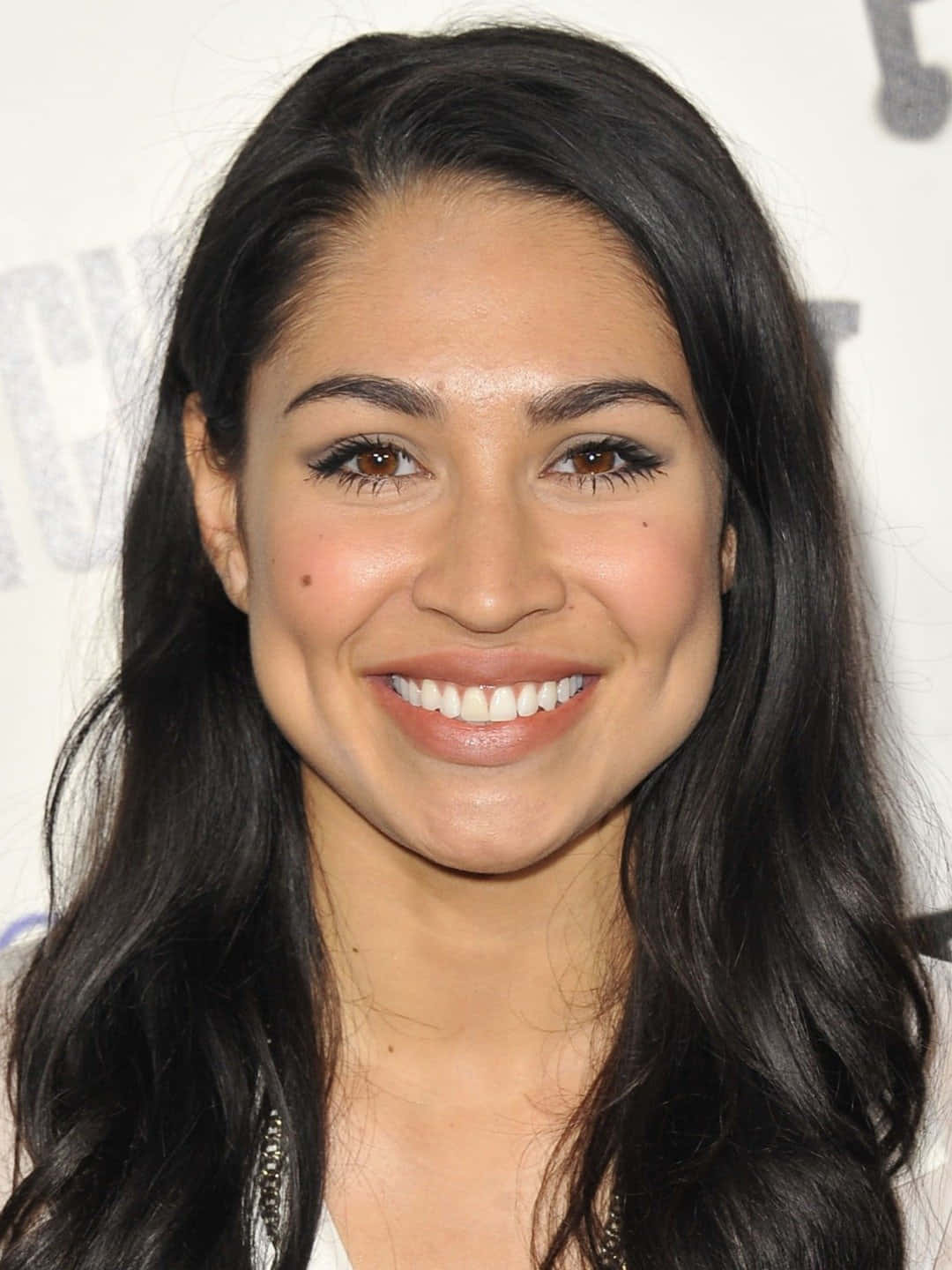 Cassie Steele Smiling Portrait Wallpaper