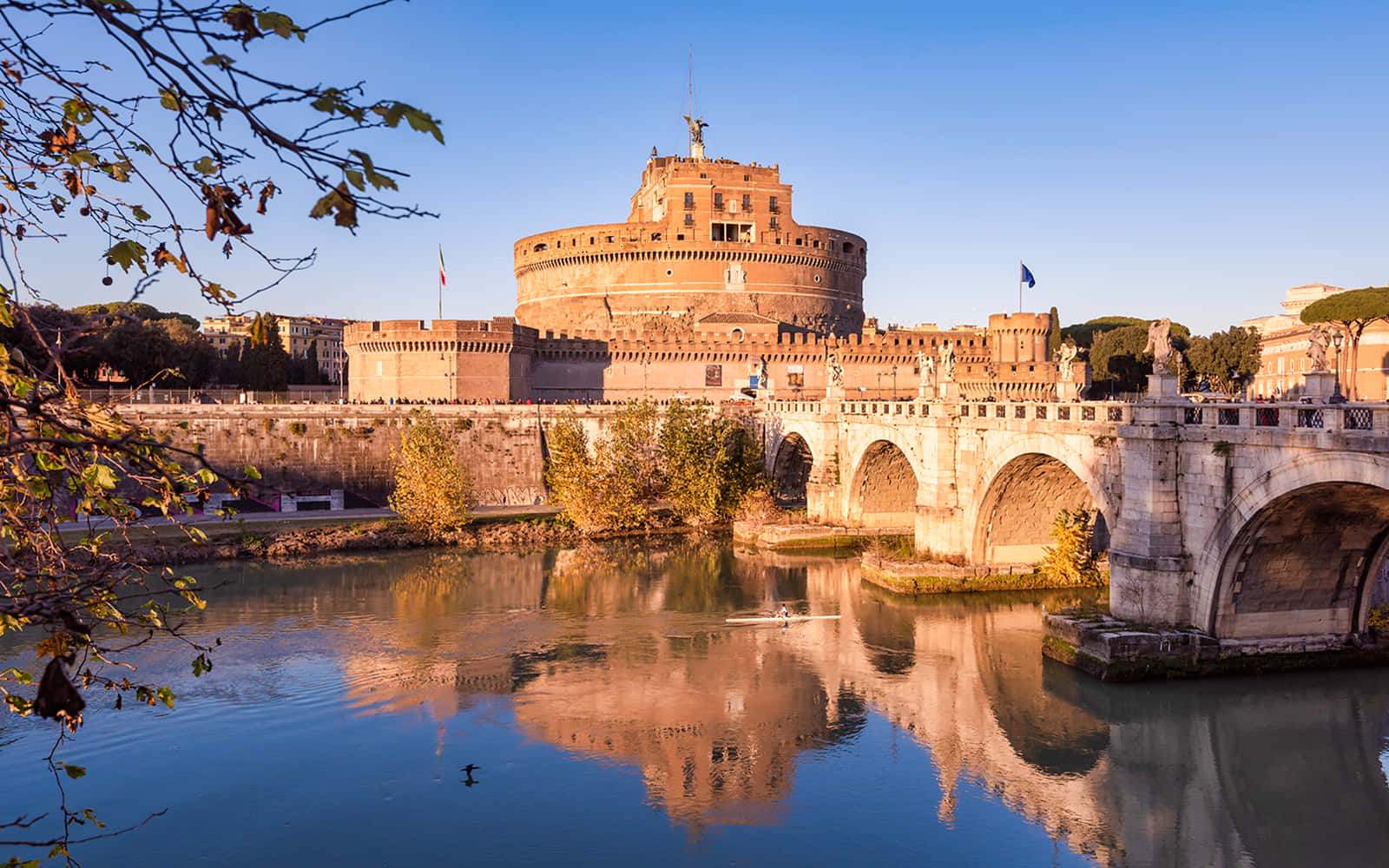 Castel Santangelo Wonderful Scenery Wallpaper