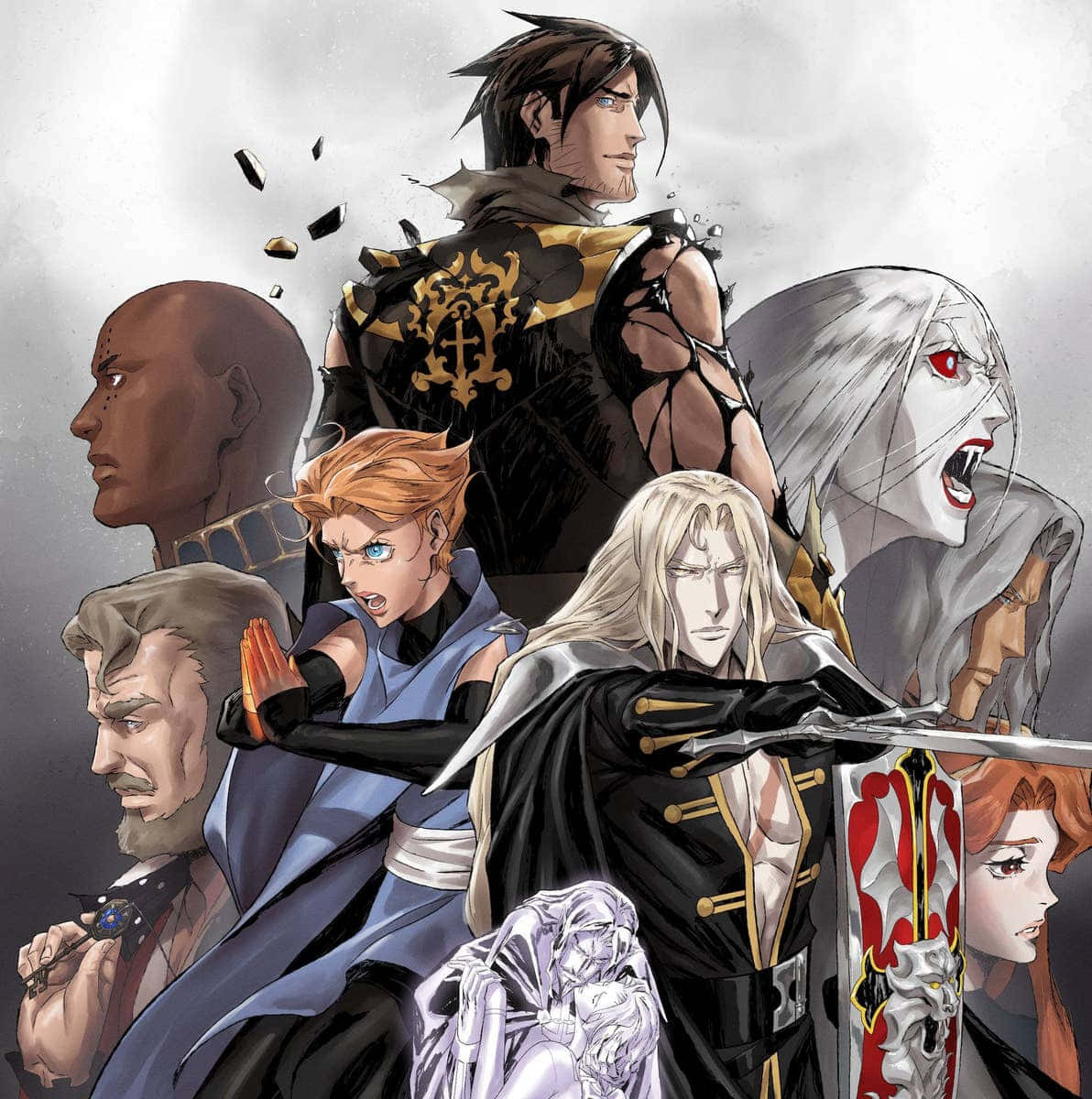 Castlevania Characters Collage Wallpaper